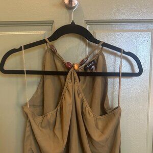 1. STATE Beaded Halter Summer Top